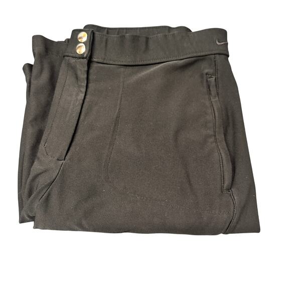 Nike Training Pants Womens Medium Black Straight Leg Dri Fit Stretch Vintage - Picture 1 of 10